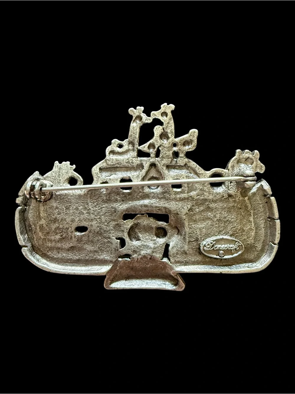 Vintage Danecraft Noah's Ark Brooch